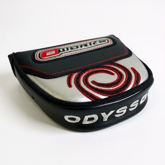 Odyssey O Works Mallet Putter Headcover Golf Head Cover Black - Picture 1 of 5